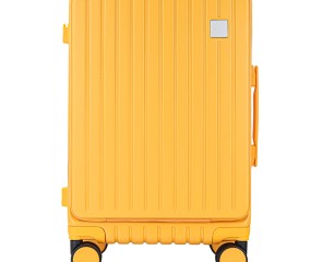 Custodia da viaggio con design a prezzo di fabbrica con apertura frontale per bagagli con ruote da viaggio a 360 °