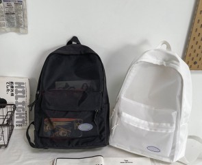 Zaino Softback in nylon impermeabile alla moda unisex con chiusura a cerniera Hasp grande capacità per escursioni